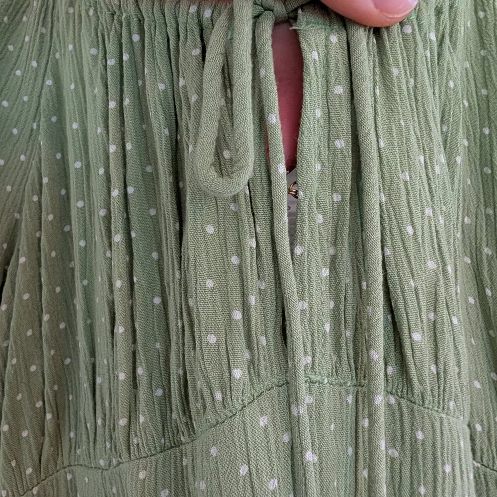 Billabong Puff Sleeve Midi Sundress - Picture 2 of 5